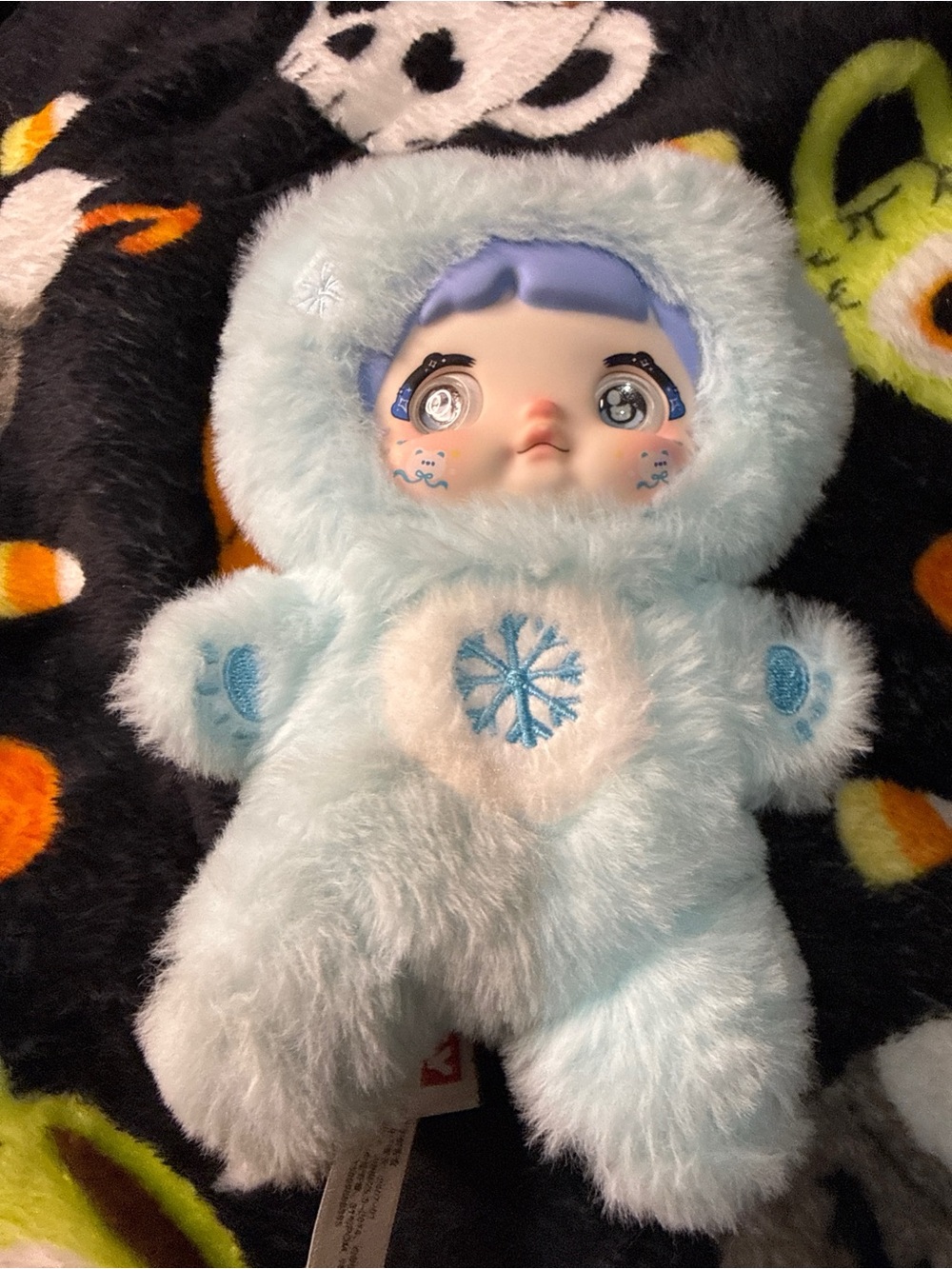 Nommi Loveliness Never Ends Series Ice Blue Snowflake Plush Doll Figure